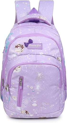 BEAUTY GIRLS BY HOTSHOT 1522|School Bag|Tuition Bag|College Backpack|ForGirls&Women|Waterproof Bag