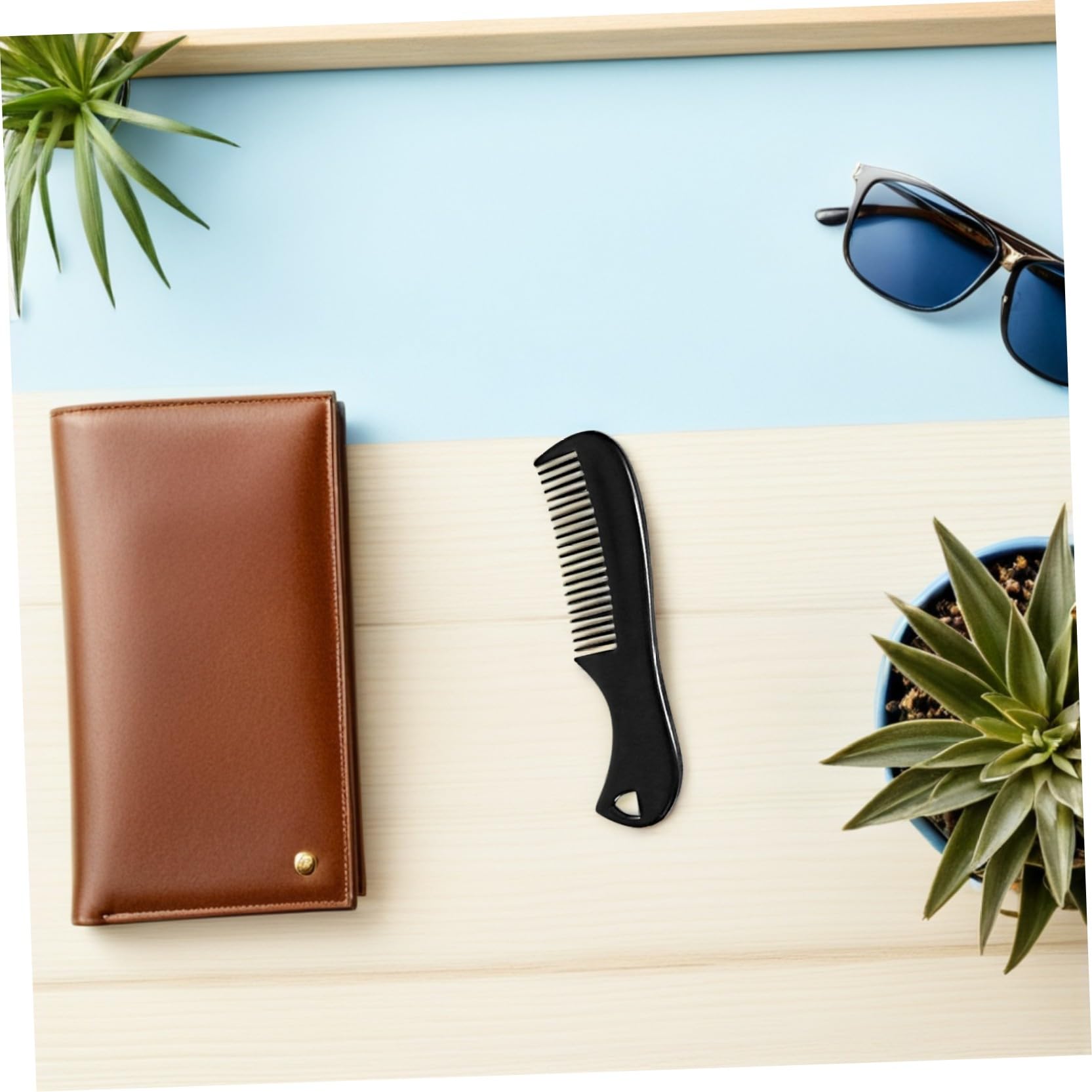 50 Pezzi Pettine Per Barba Pettine Per Lo Styling Da Viaggio Tascabile Per Barba Per Per La Cura Dei Baffi Per La Cura Dei