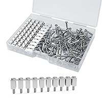 Vista 41 de 8 piezas de bloques de terminales TBD, 600V 10A 0.5-1.5mm², bloques de terminales de tornillo montados en riel DIN desmontables y ensamblables