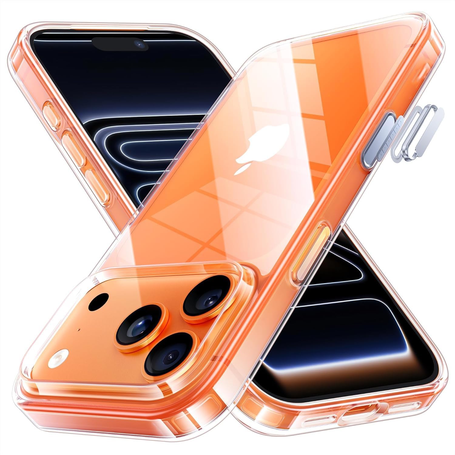 DIZORO® Crystal Clear Compatible with iPhone 18 Pro / 17 Pro Case with Anti-Yellow Shockproof Transparent Cover — Amazon image 5