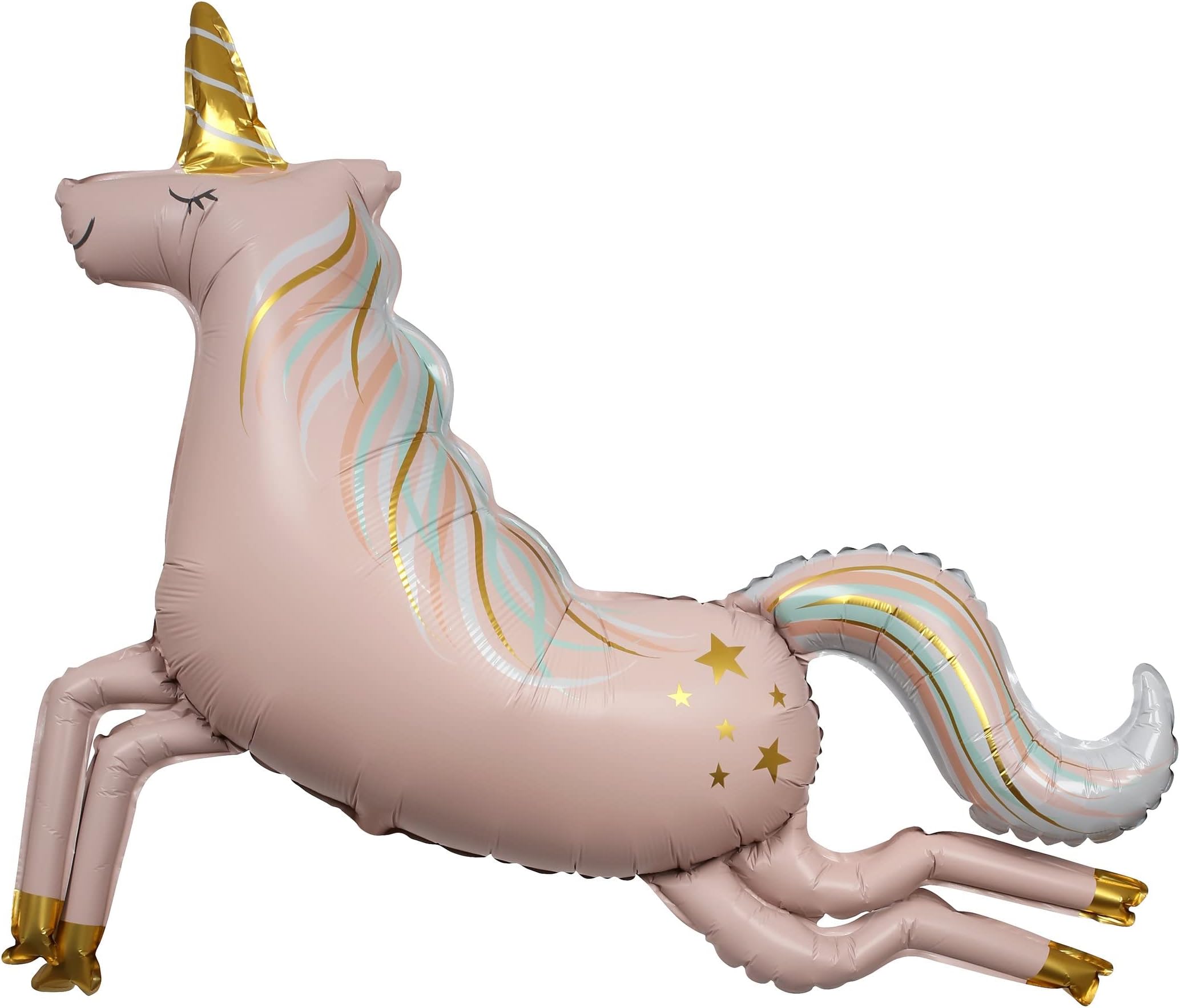 Meri Meri Magical Unicorn Mylar Balloon, Multicolour, One Size