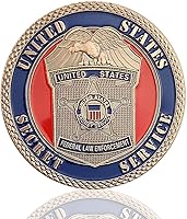 Vista 2 de Moneda de desafío del Departamento de Aplicación de la Ley de la Moneda del Desafío de Seguridad Nacional de EE.