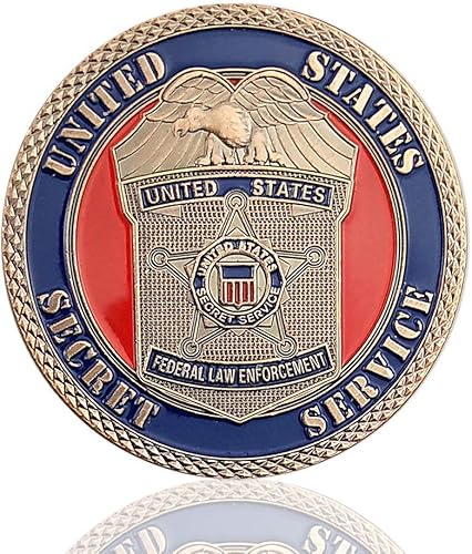 Miniatura 2 de Moneda de desafío del Departamento de Aplicación de la Ley de la Moneda del Desafío de Seguridad Nacional de EE.