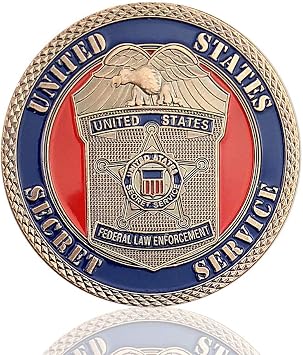 Glamtune US Homeland Security Challenge Coin Law Enforcement Department Coin