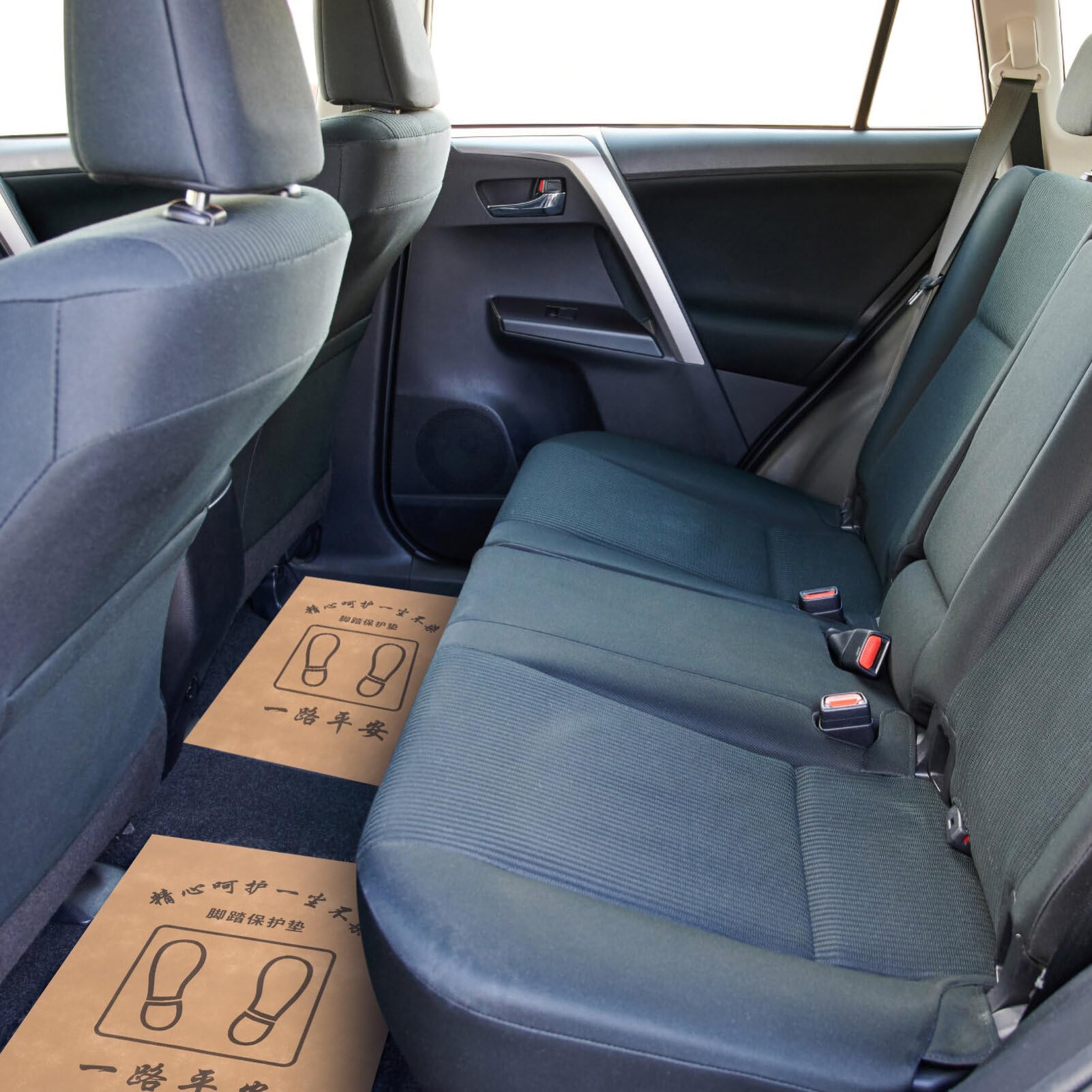 BESPORTBLE 50pcs Non-Woven Disposable Car Floor Mats All-Weather for Automotive Use for Detailing Car Wash Services Easy to — view 2