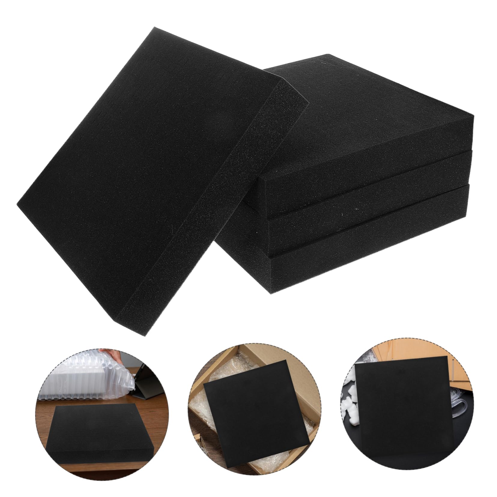 DOITOOL 4piezas Espuma De Alta Para Cajas Láminas De Espuma Para Embalaje Insertos De Para Cajas De Organizadores De De Joyería Embalaje Para Pequeñas Láminas
