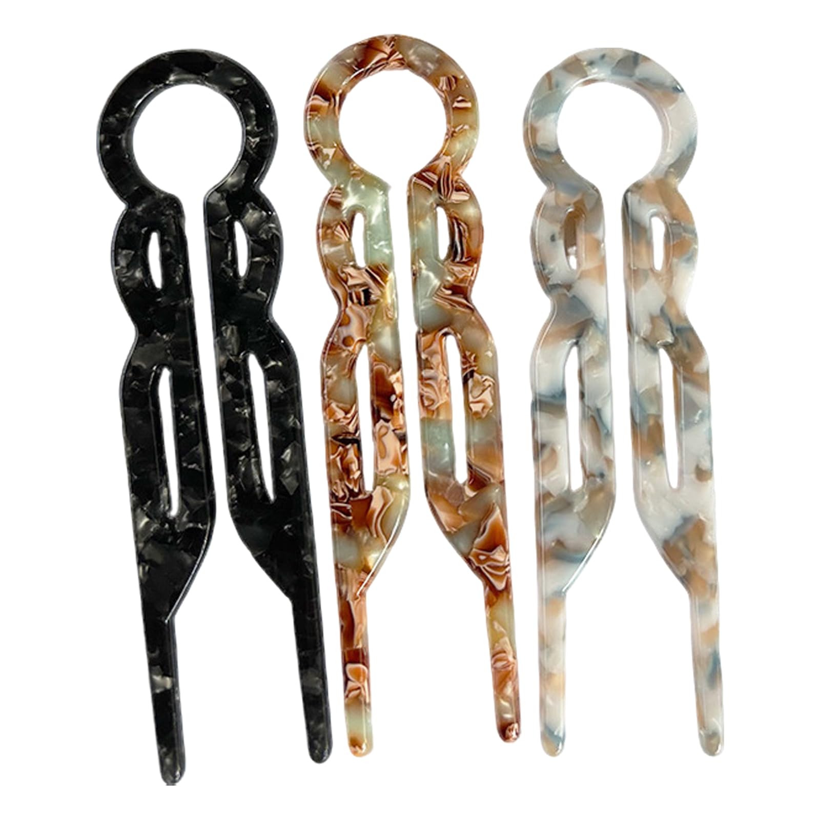 3PCS U-Shaped Hair Pins for Women