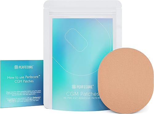 Parches adhesivos compatibles con Freestyle Libre Enlite Guardian (paquete de 30) – Impermeable, a prueba de sudor, cinta de cubierta de sensor