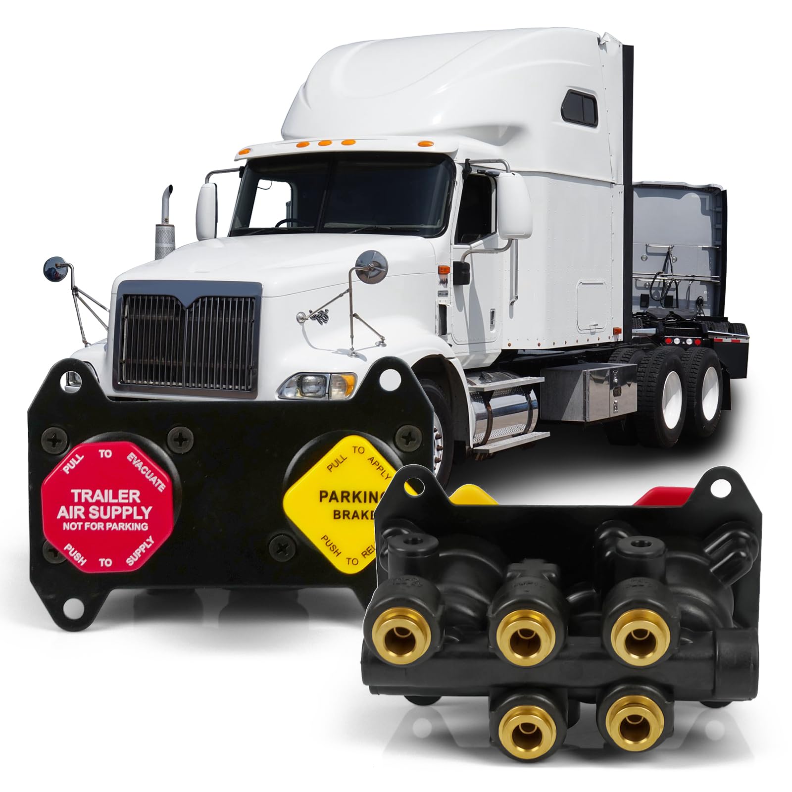 Amazon.com: YUANJUFITT MV-3 Dash Control Brake Valve 800257