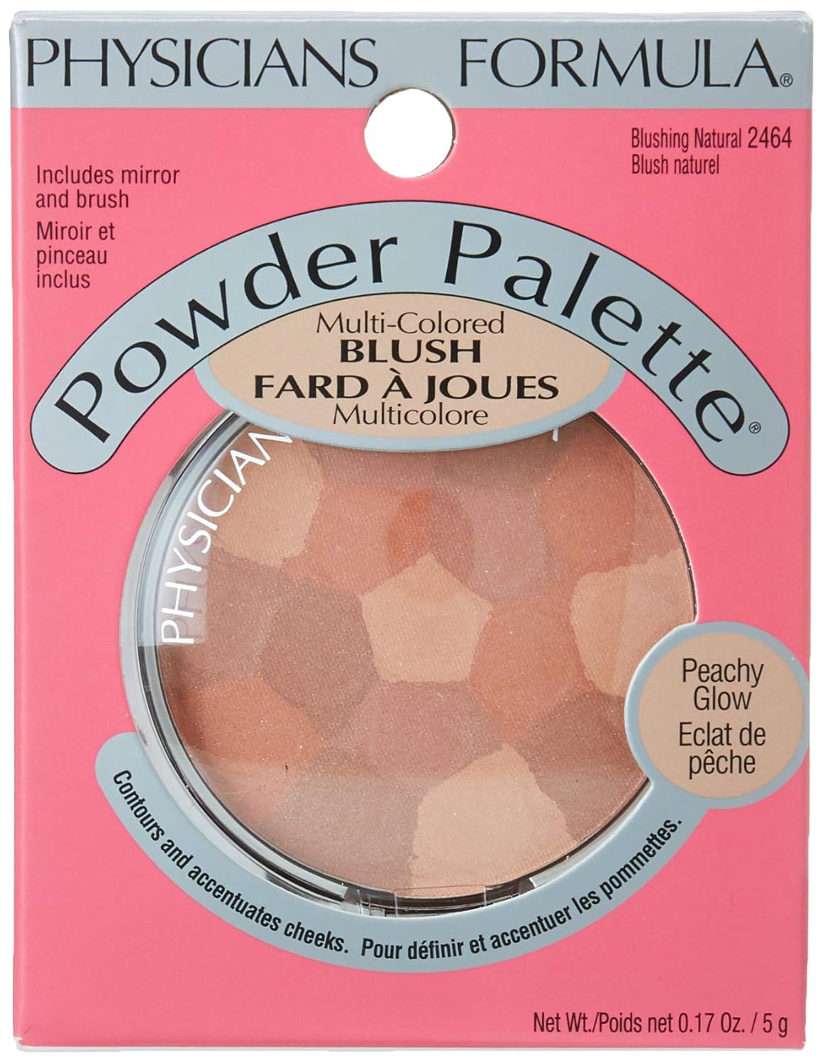 Physicians Formula Powder Palette Multi-Colored Blush Blushing Natural : Face Blushes : Beauty & Personal Care