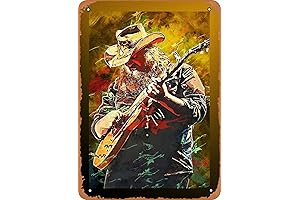 Chris Stapleton Vintage Metal Tin Sign for Music Lovers