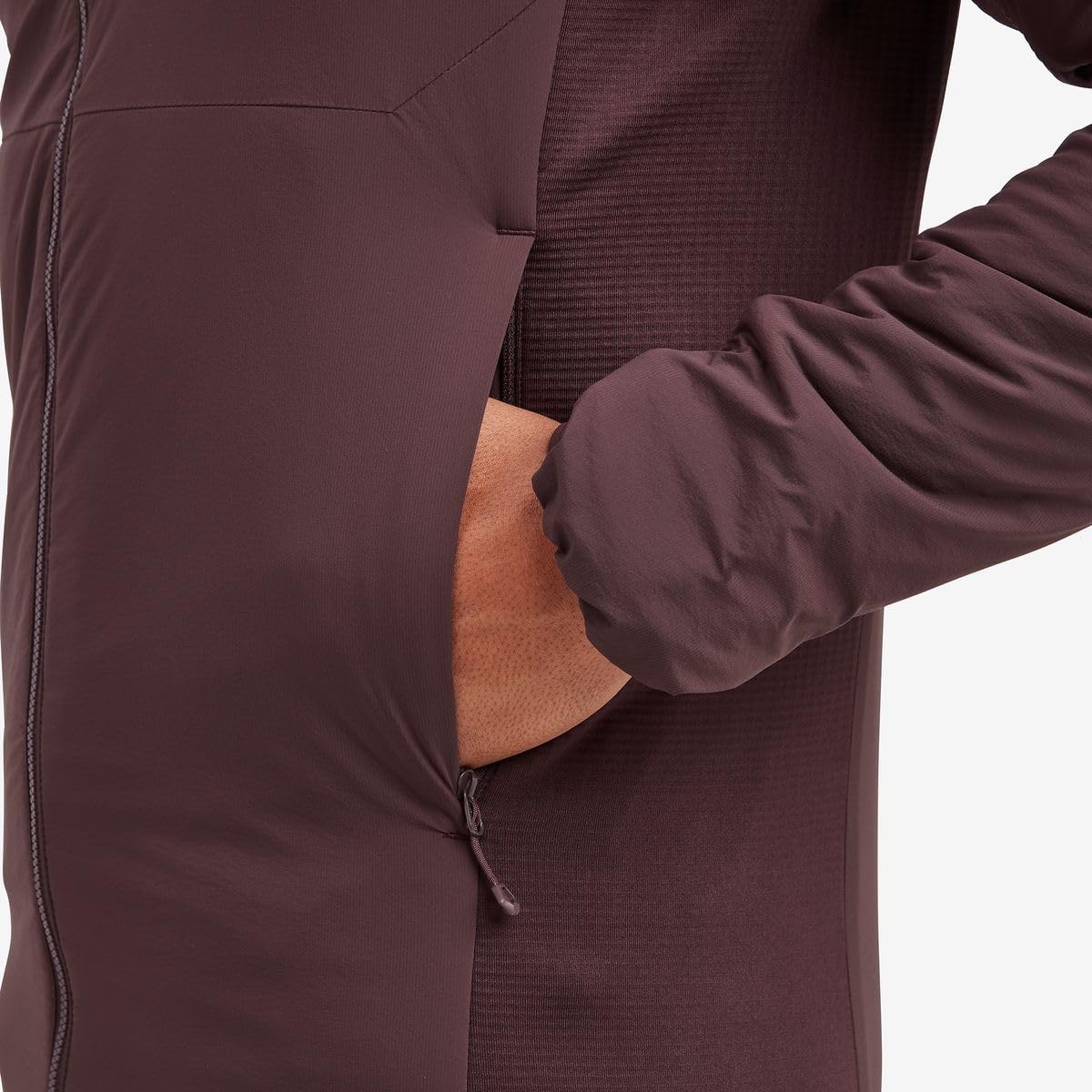 MONTANE Sudadera Marca Modelo Fireball Lite Hoodie Dark Garnet M
