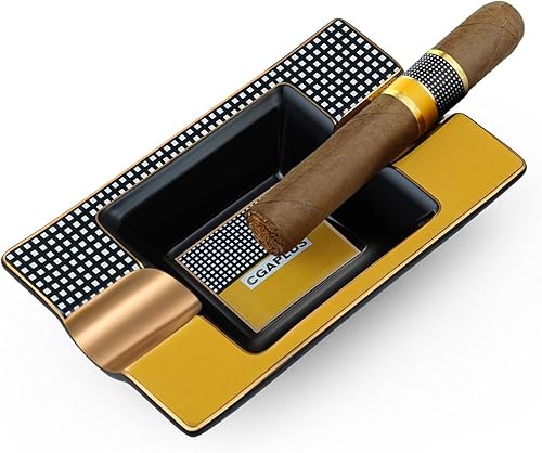 Miniatura 9 de Cenicero de cigarros Cigarrillos al aire libre Cigarros Bandeja de ceniza para hombres viaje/patio/exterior/ceniceros interiores