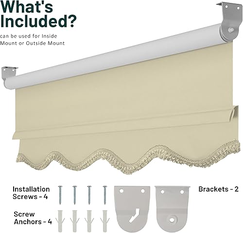 Miniatura 7 de CHICOLOGY Persianas enrollables opacas personalizadas, sin cordón, para el hogar, tratamientos de ventana, persianas de puerta, persianas opacas,