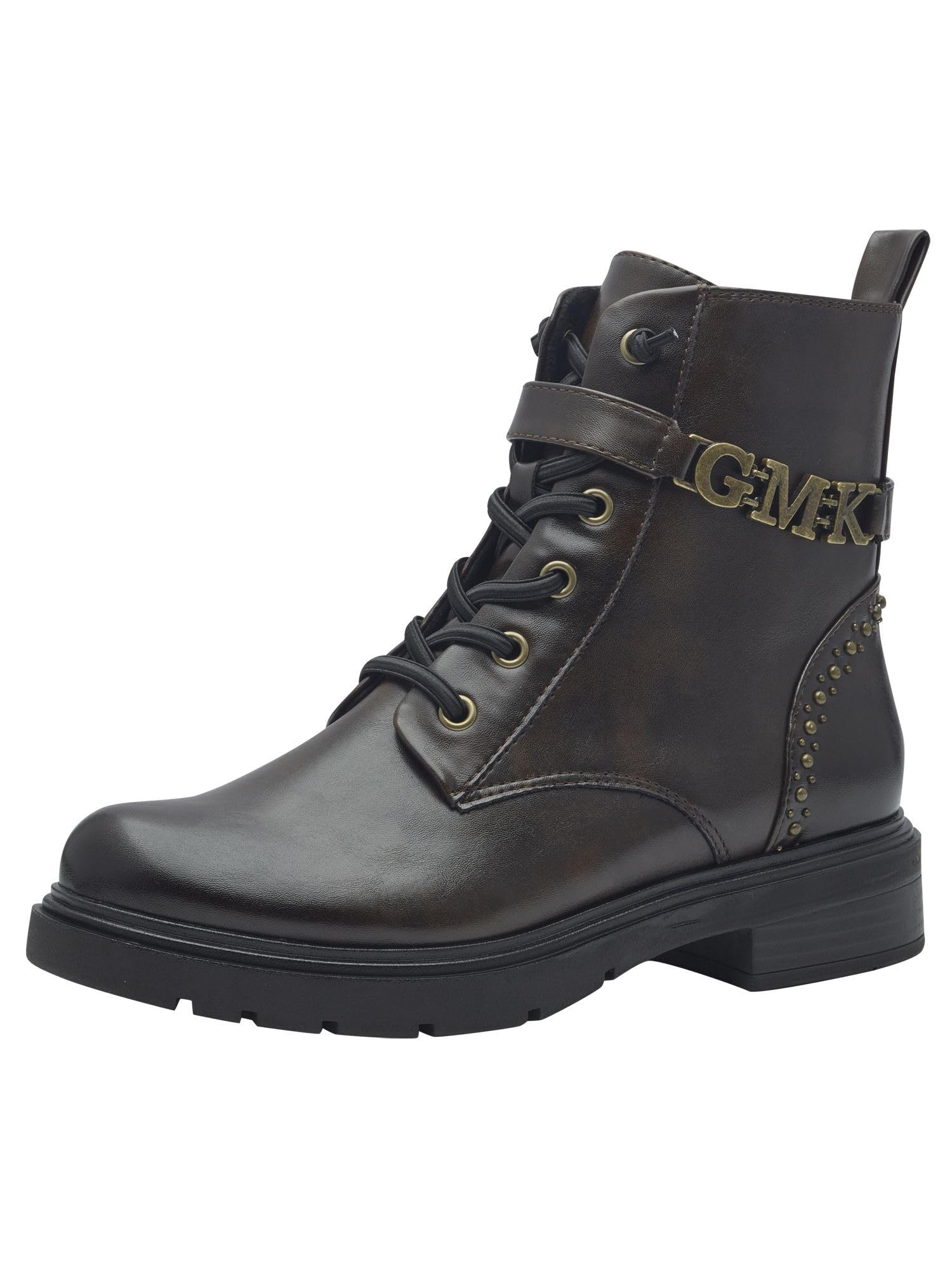 MARCO TOZZI by Guido Maria Kretschmer Women's Laced Bootie 2-85209-43 Fashion Boots, Mocha, 37 EU, mocha, 5 UK