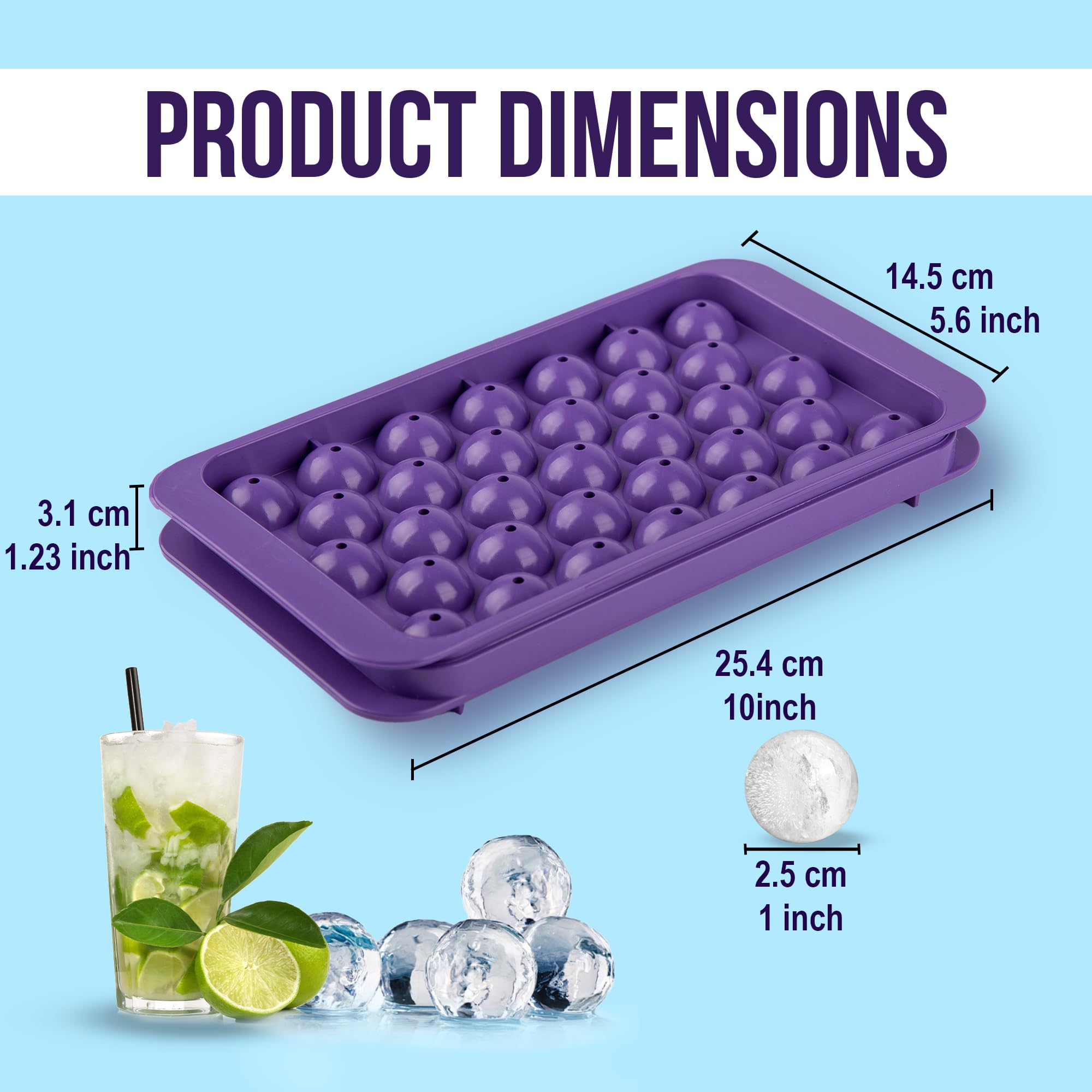 İce Cube Tray (1 Count) : Amazon.co.uk: Home & Kitchen