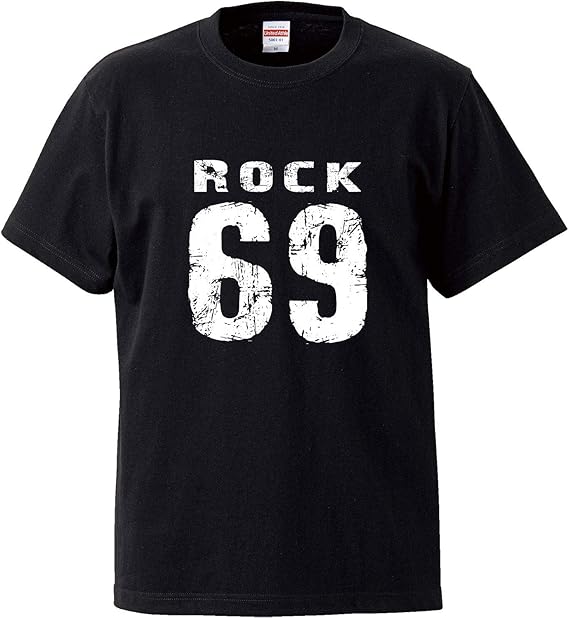 Amazon 南堀江のおもしろtシャツ Rock69 69と書いてロックです 決してシックスナインじゃありません 嫌いではないけど 日本語 おもしろ半袖tシャツ キッズサイズ Tシャツ カットソー 通販