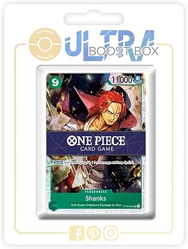 Shanks ST16-004 Super Rare - my-booster X One Piece The Best Vol.2 PRB-02 - Box of 10 One Piece French Cards