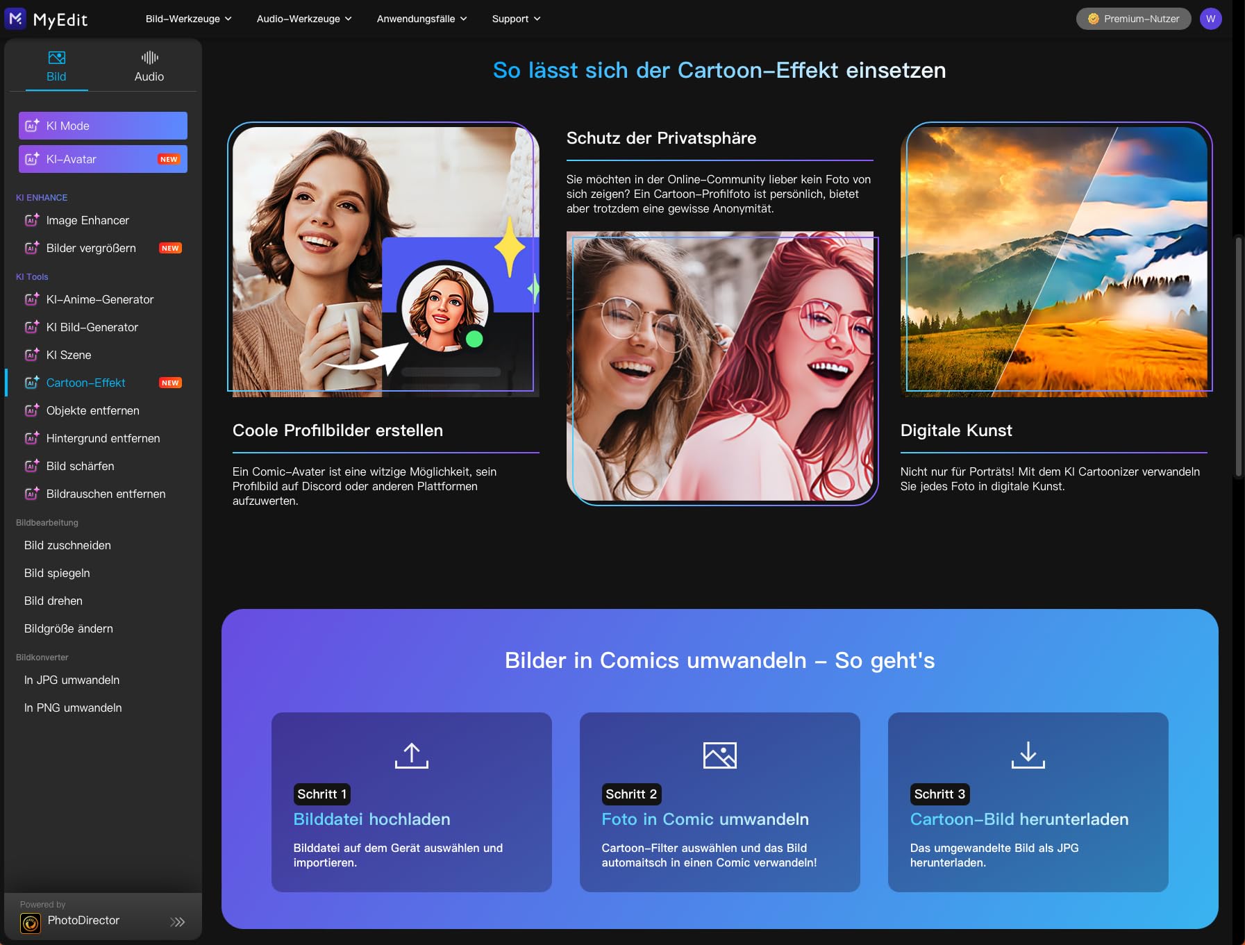 CyberLink MyEdit 365 Online Premium Audio- und Fotobearbeitung Aktivierungscode