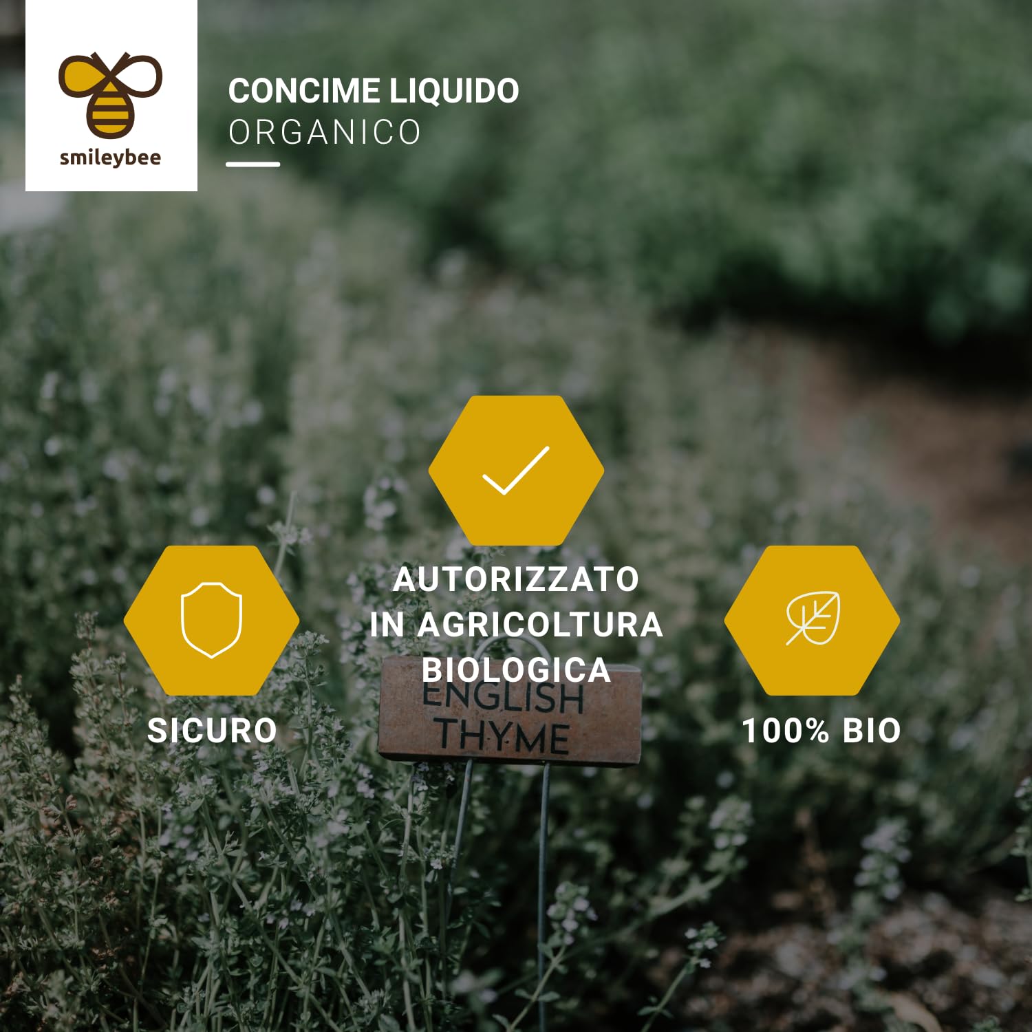 Hydroverde Concime Liquido Fertilizzante Biostimolante a Base di Amminoacidi, 100% Biologico - Nutre e Protegge la Pianta in Modo Completamente Naturale - 5 Litri