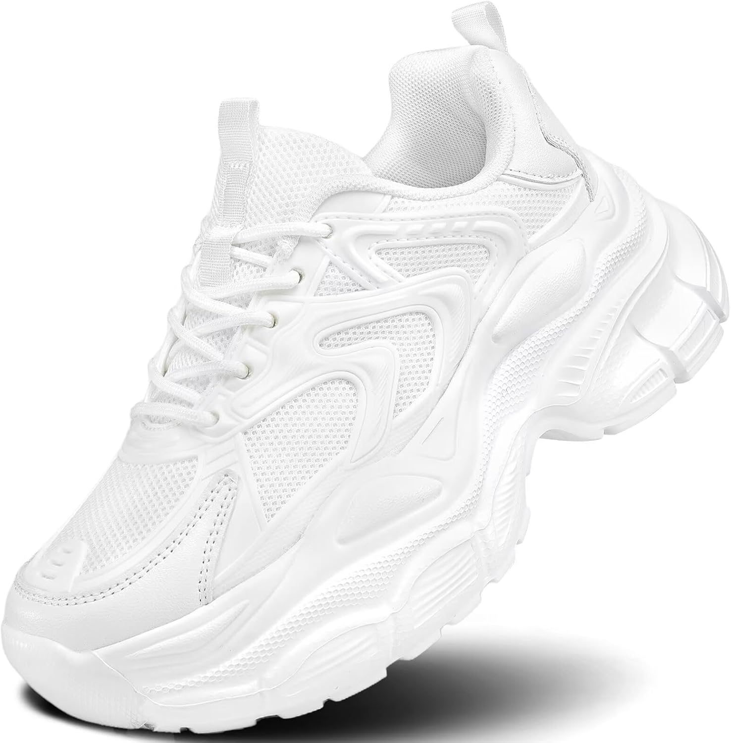 Womems Walking Shoes Running Tennis Fashion Chunky Sneakers Athletic Gym Workout Comfortable Breathable Lightweight