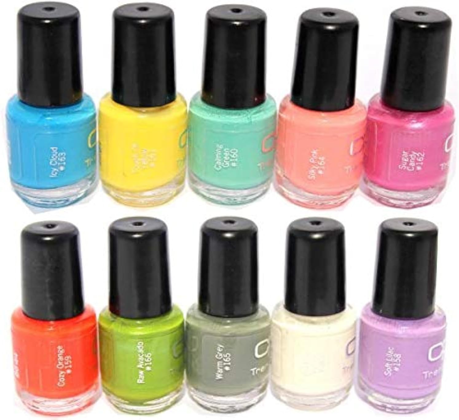 CP Trendies 10 pieces nail polish set PASTEL PASSION