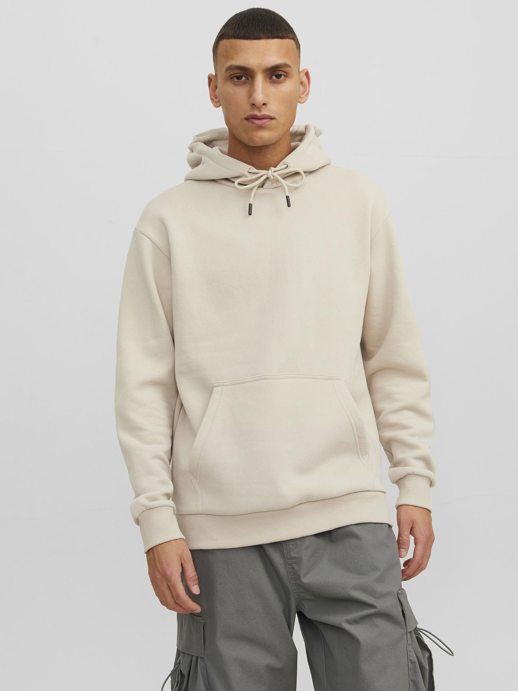 Jack & Jones Jjebasic Noos Sweat Hood Sudadera con Capucha Hombre (Pack de 1) - 3