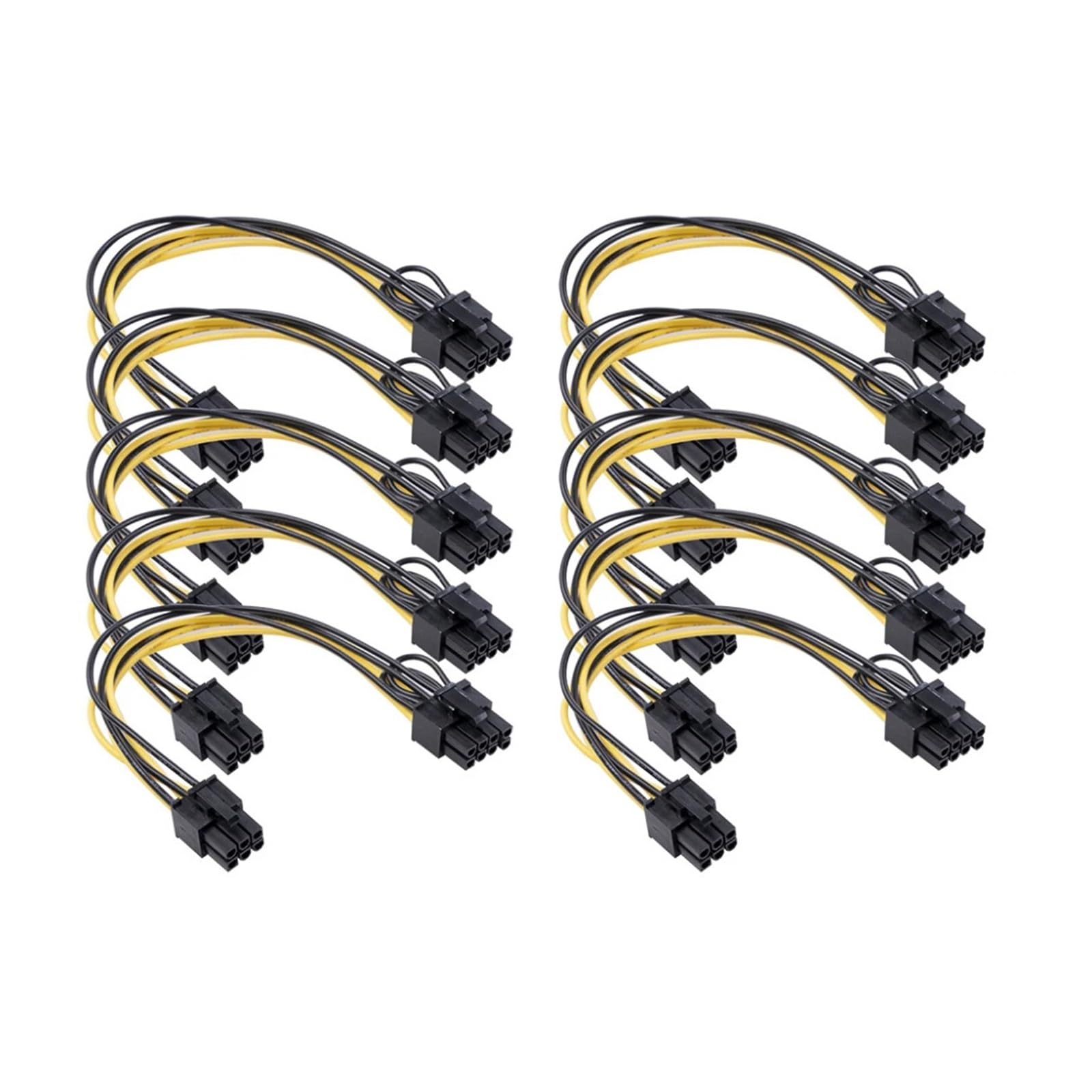 Gfryerty PCI-E 6ピンンデュアルPCIe 8ピン（6+2）PCI Sa6c86410e5d94d83a2c2f527d265f