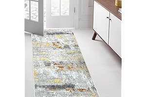 ZGR Home&Garden Washable Floor Carpet Runner, Custom Size Hallway Runner Rugs 2ft...