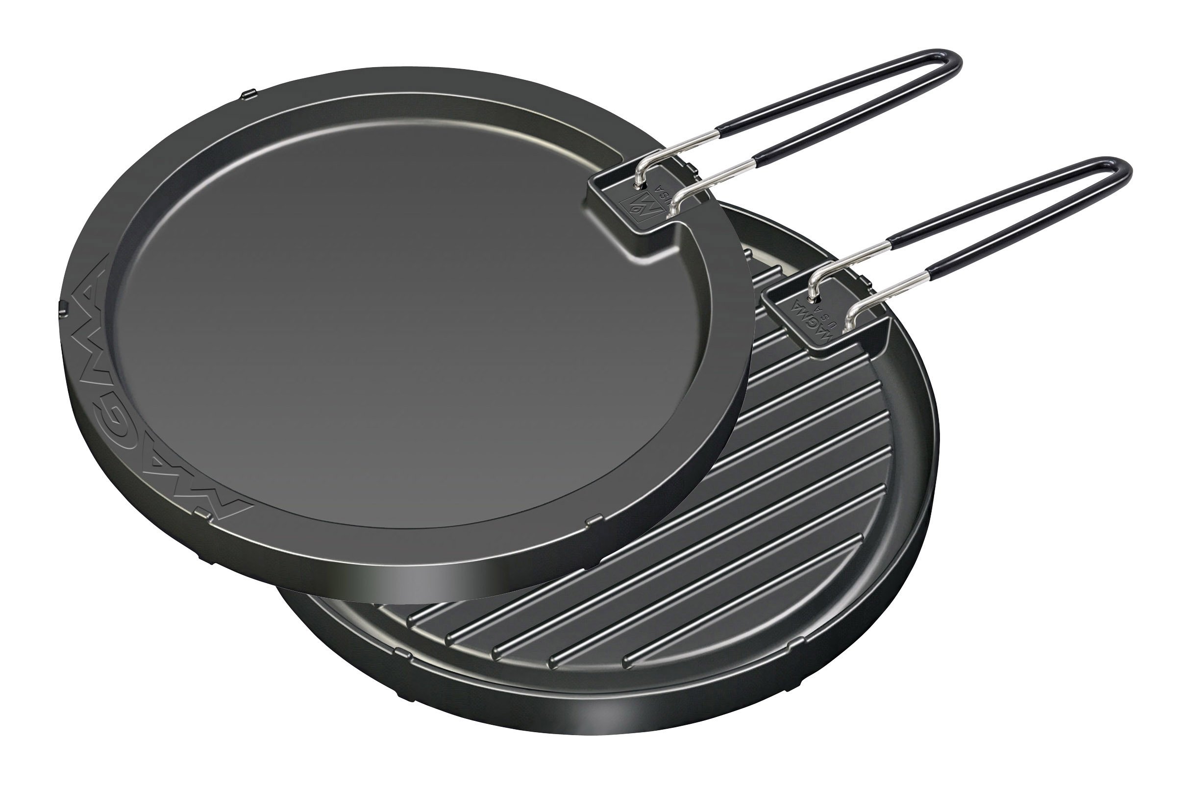 MAGMAProducts, Griddle for Kettle Grill, 2-Sided Nonstick, 15in Diameter