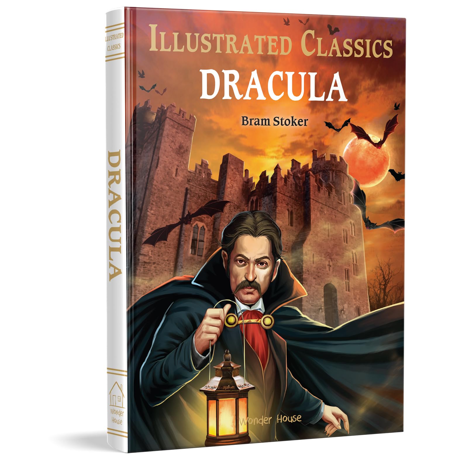 Dracula : llustrated Abridged Children Classic English Novel with Review Questions (Hardback)