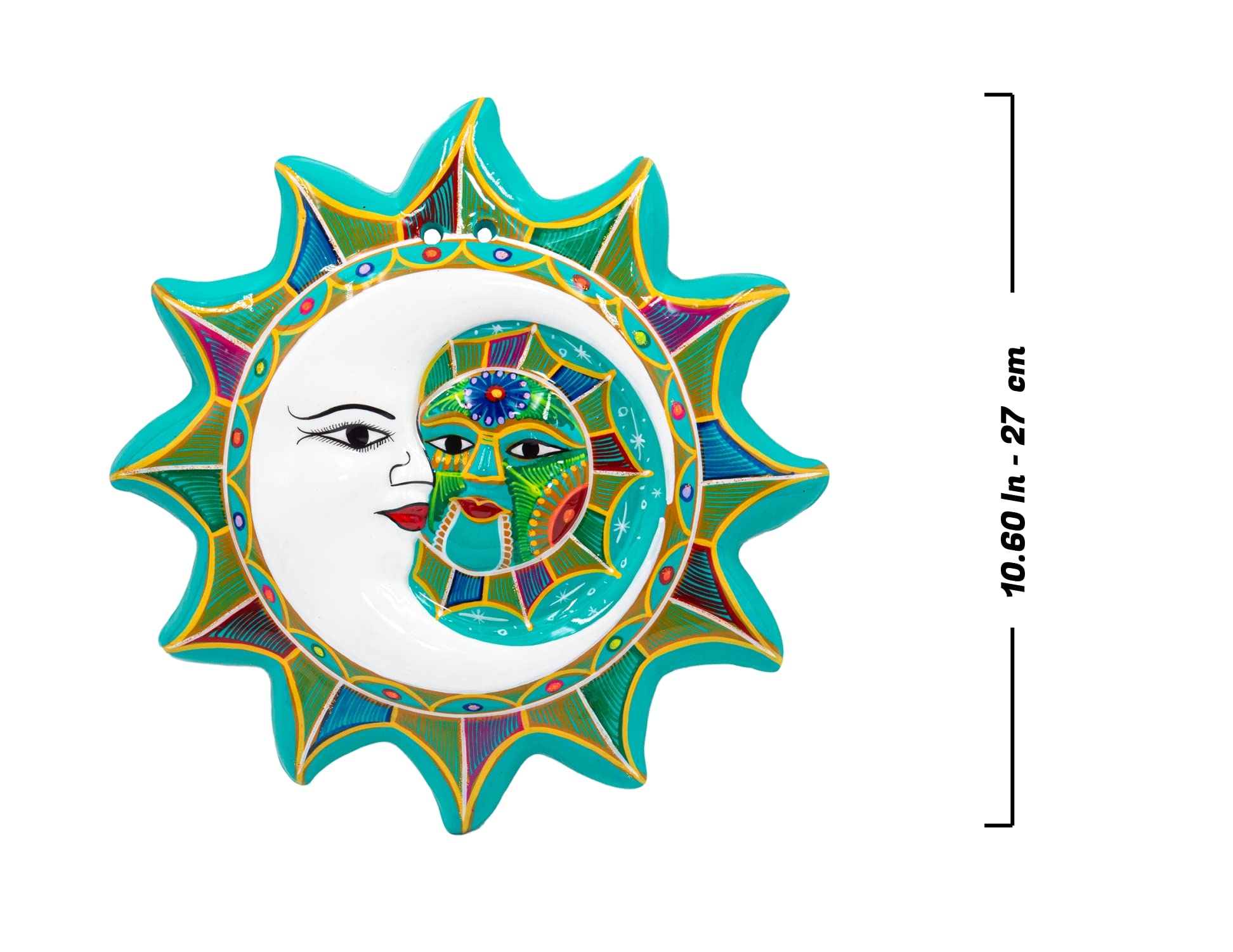 Fiesta Brands Sun And Moon Decor Mexican Wall Art 