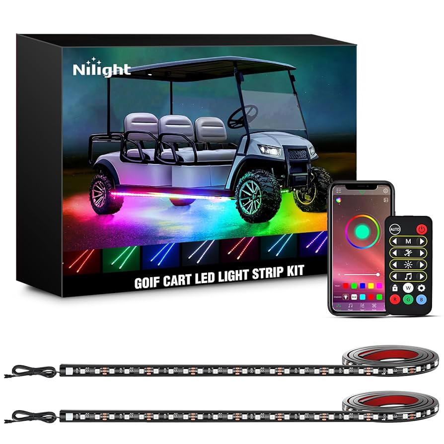 Amazon.com: Nilight 2PCS Golf Cart Underglow LED Light Strip