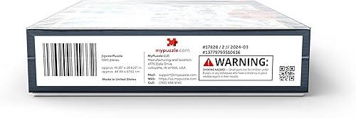 Miniatura 9 de MyPuzzle Greece Santorini - Póster de viaje vintage de 1000 piezas para adultos