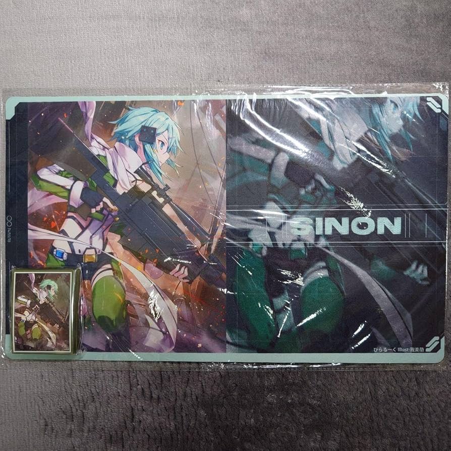 α1 SAO ガンゲイル&ヘカートⅰⅰ&戦場 シノン スリーブ&プレイマット Amazon | α1 SAO ガンゲイル&ヘカートⅰⅰ&戦場 シノン スリーブ