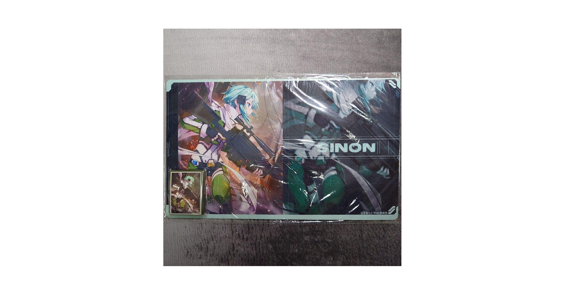 α1 SAO ガンゲイル&ヘカートⅰⅰ&戦場 シノン スリーブ&プレイマット Amazon | α1 SAO ガンゲイル&ヘカートⅰⅰ&戦場 シノン スリーブ