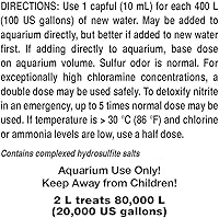 Vista 2 de Seachem Prime Acondicionador de Agua Dulce y Salada - Removedor de Químicos y Desintoxicante 2 L