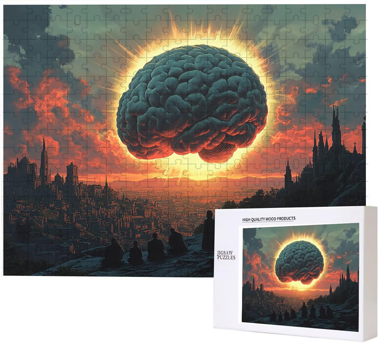 2000 Pezzi di Puzzle, nero donna 2000 Pezzi di Puzzle per Adulti, Regalo Anniversario, Regalo Natale, Decorazione Della Casa, Prevenzione Della Degenerazione Cerebrale Negli Anziani PjY932 Y-I