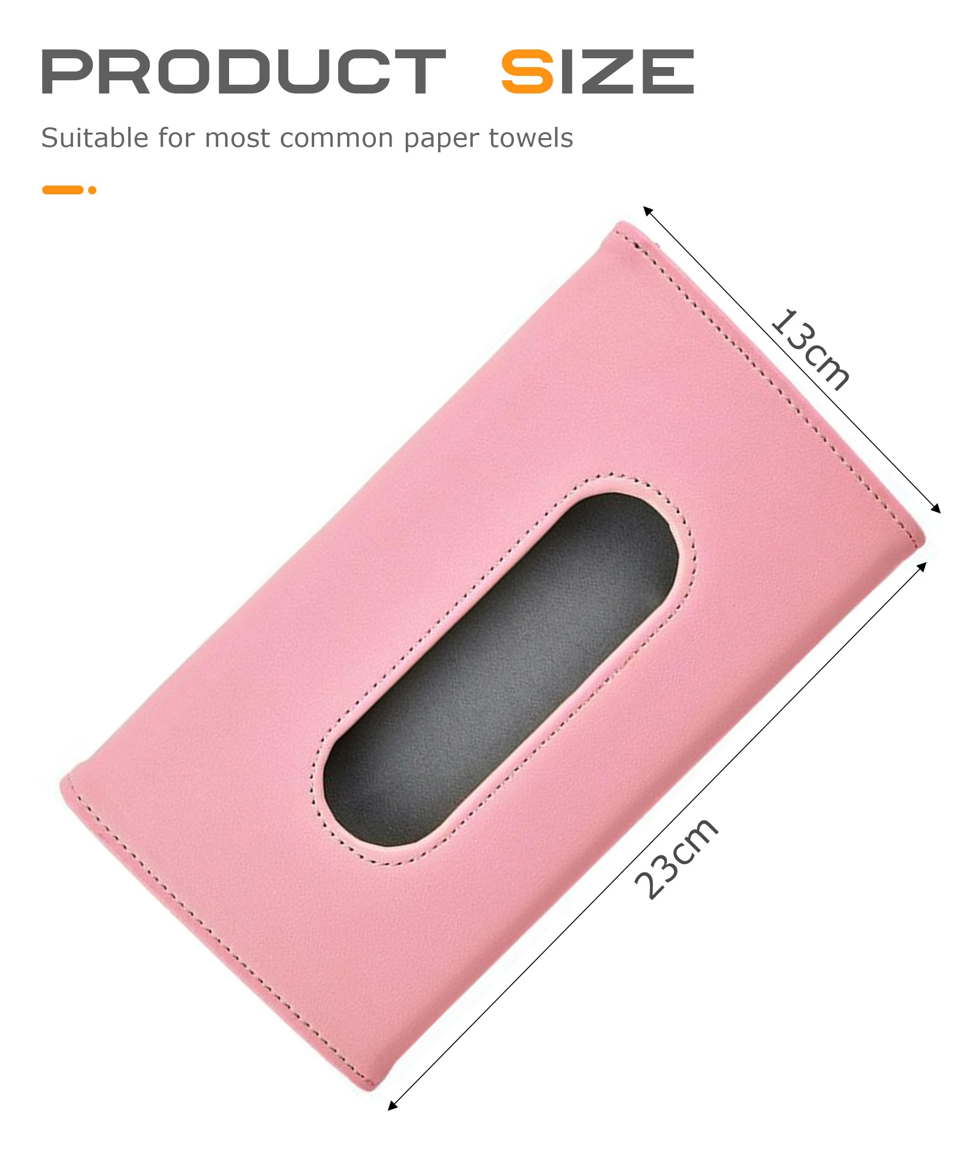 Porta Fazzoletti Per Auto Con Cristalli - Bianco, Per Visiera O Sedile, Design Elegante - Foto 7