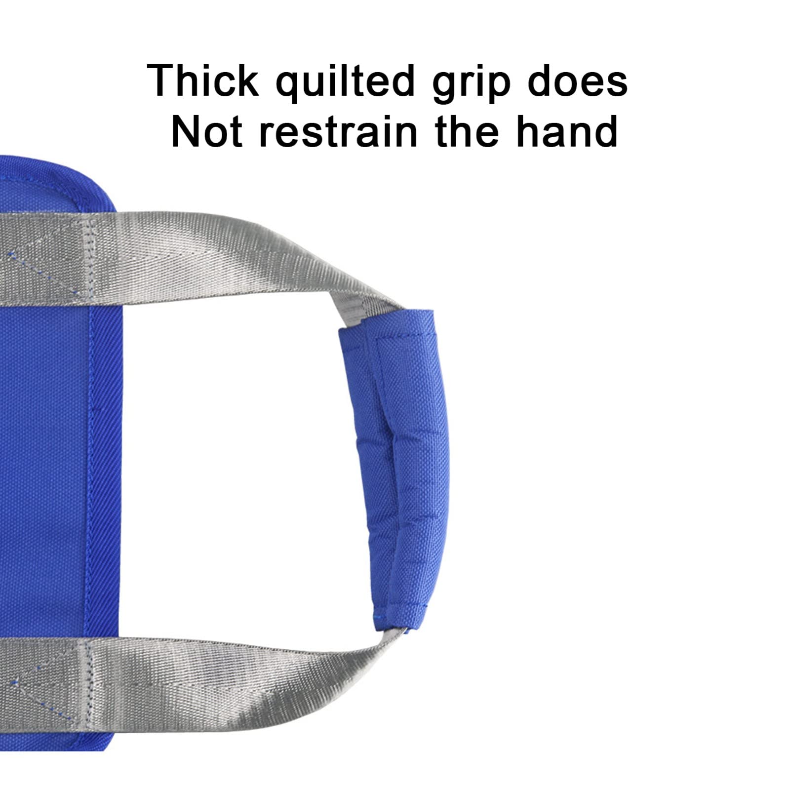 Transportador de Pacientes,Impermeable Cinturón de Transferencia con 2 Manijas,Paciente Anciano Cinturón Silla de Ruedas Cama Cinturón Elevador de Enfermería con Correa para el hombro