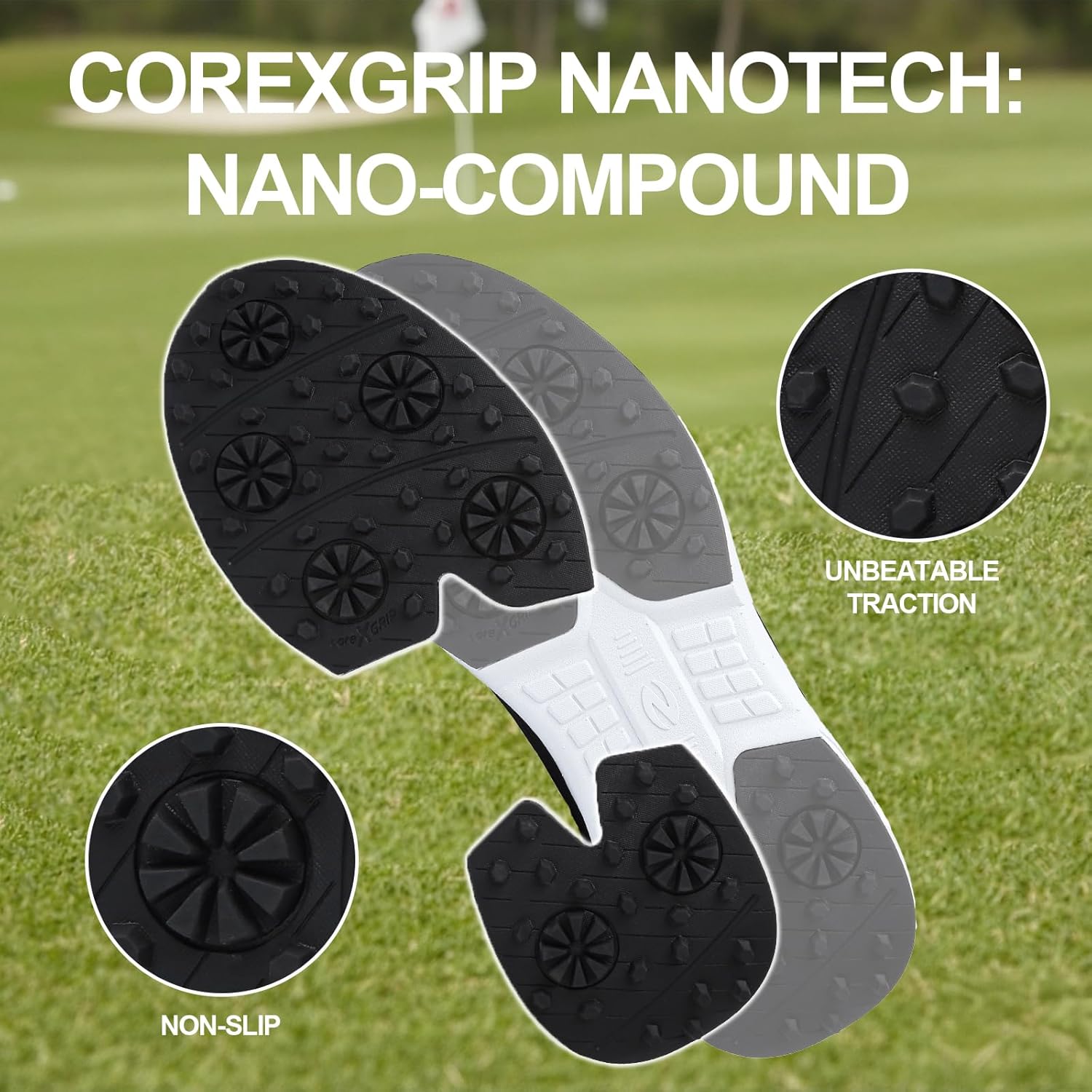 Golf Shoes Men Spikeless Lightweight Mens Golf Shoe - Image 5