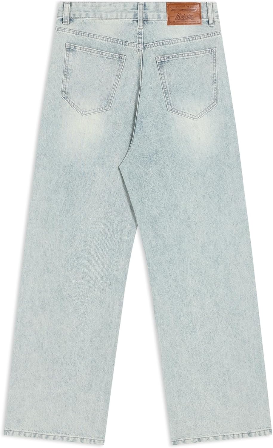 Aelfric Eden Wide Leg Jeans for Women Straight High Waisted Casual Loose Washed Y2K Baggy Boyfriend Jeans Denim Pants - Image 5