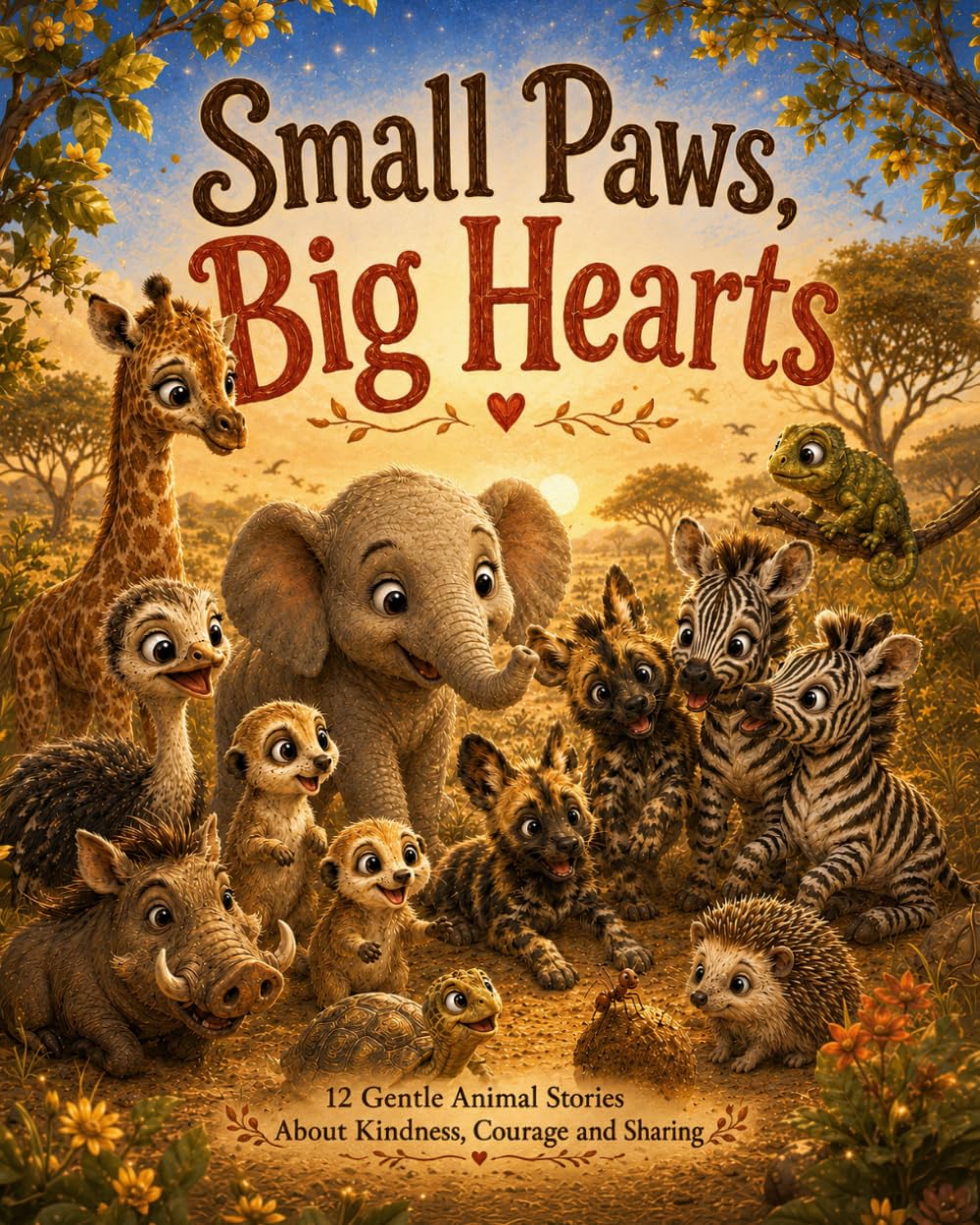Small Paws, Big Hearts: 12 Gentle Animal Stories About Kindness, Courage and Sharing