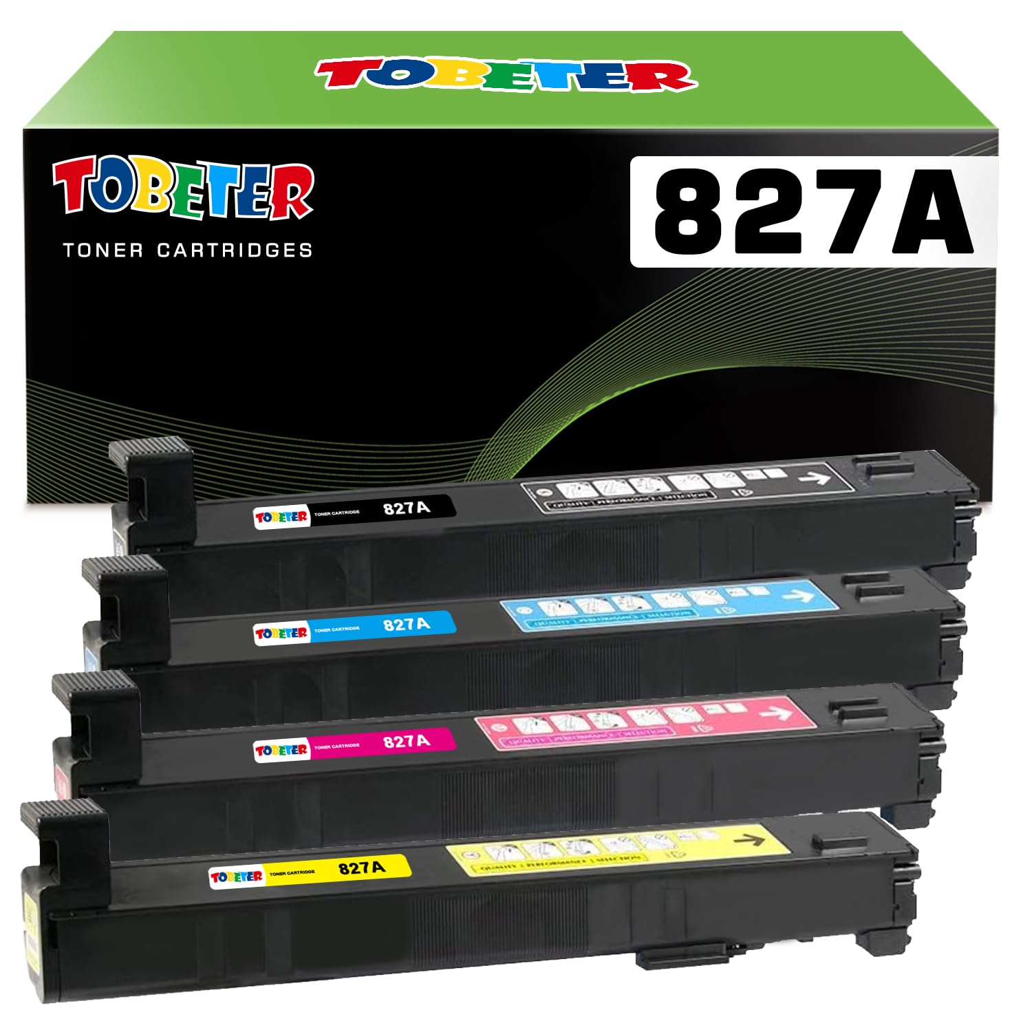 Amazon.com: ToBeter 827A Toner Compatible for HP Color Laserjet