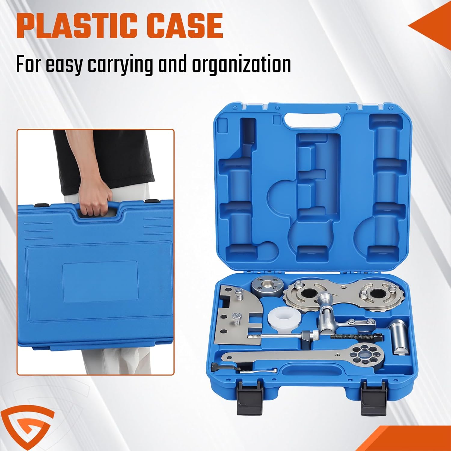 Camshaft Alignment Tool Kit, Timing Tool Kit Compatible with New Volvo 2.0T S60 S80 V60 V70 XC60 XC70 XC80, with B4204/B4154 Engine, Camshaft Chain Timing Tool