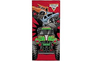 Jay Franco Monster Jam Kids Bath Pool Beach Towel