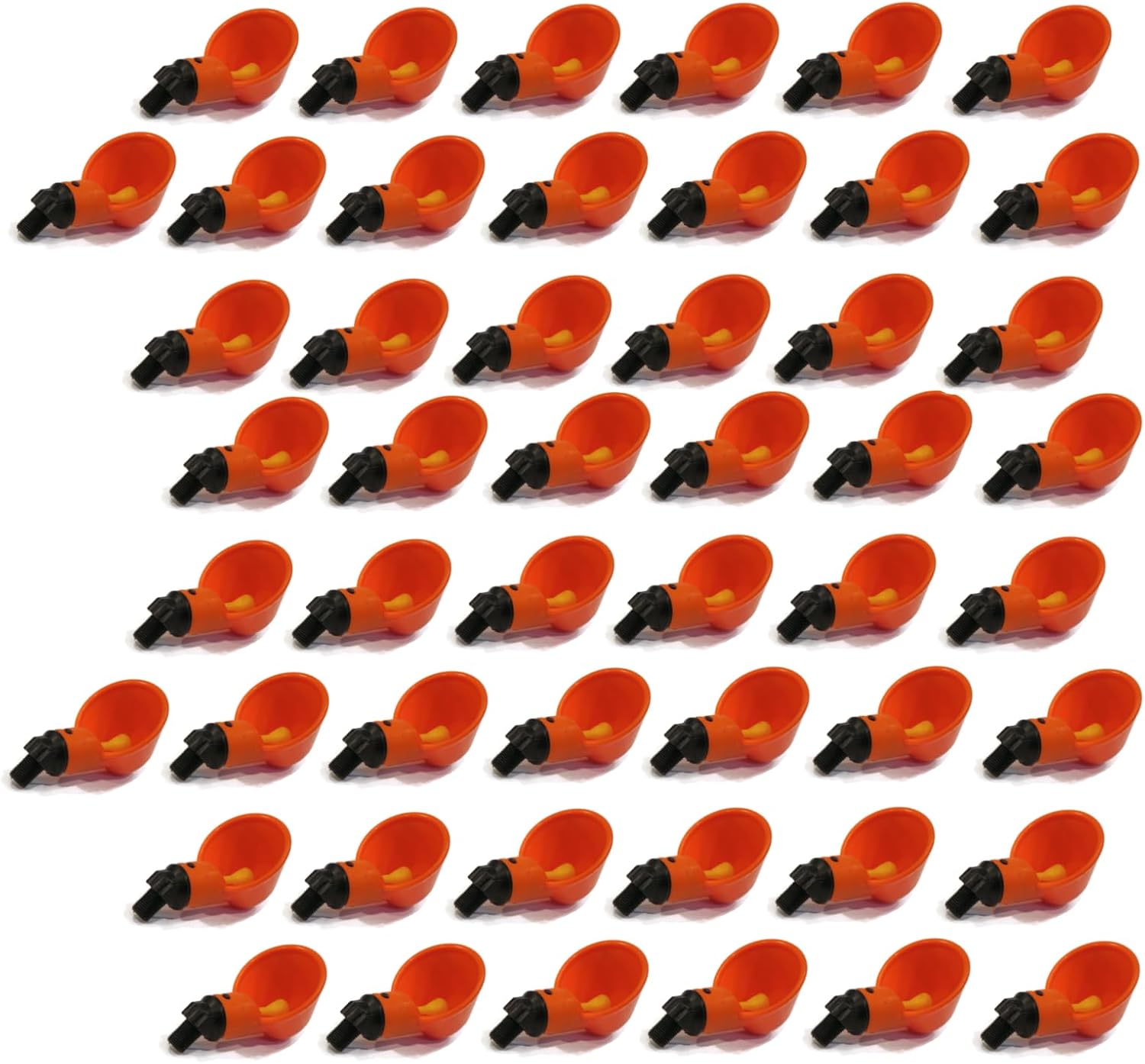 The ROP Shop (50-Pack) Poultry Drinker Waterer for Chickens Hens Chicks Turkeys Quail Birds