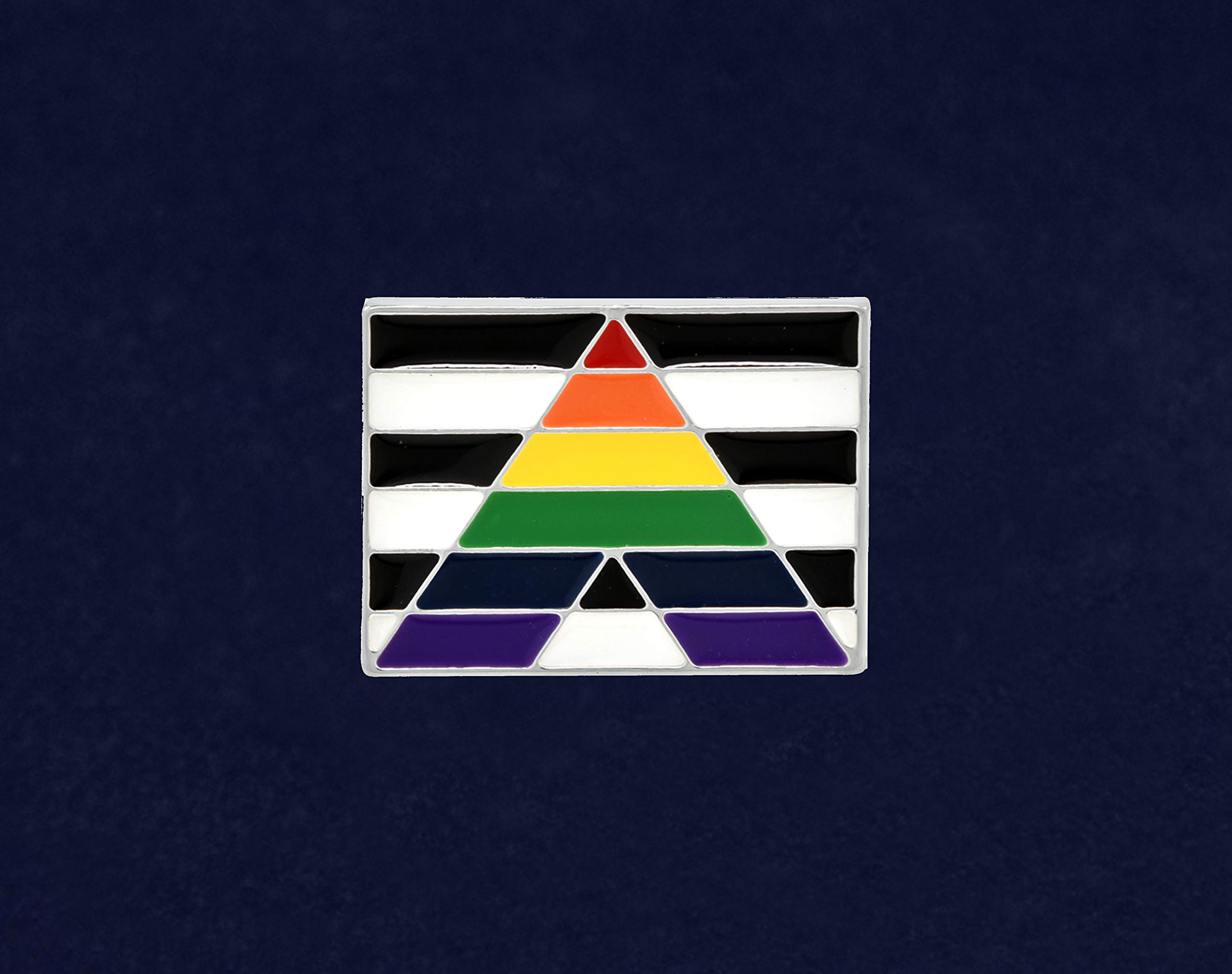 Heterosexual Straight Ally/Allies LGBTQA Pride Pin – Ally Gay Pride Flag Pin for Awareness, Support, Pride Parades, Events & More (1 Pin - Retail)