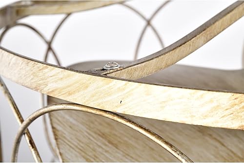 Miniatura 4 de Warehouse of Tiffany Aglae - Lámpara de araña de 25 pulgadas con acabado plateado antiguo, estilo moderno y contemporáneo con control remoto, grande