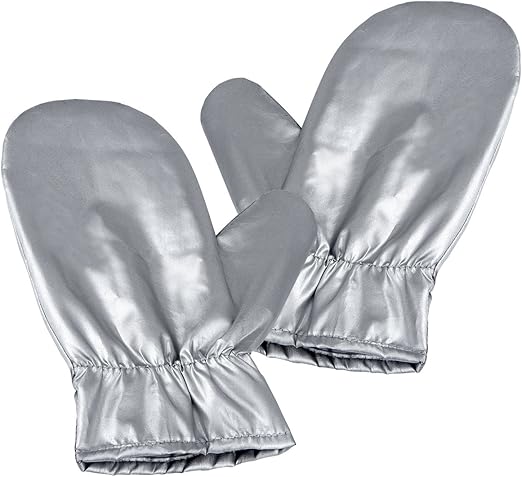 Garment Steamer Ironing Gloves Flexible Anti Steam Mitt Heat Resistant Waterproof Protective Ironing Glove for Steaming Clothes -1 Pair